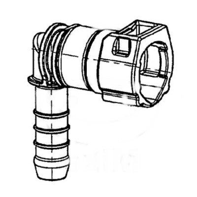 LST Kraftstoffleitung Schnellkupplung T-Stück mit doppelt Stecker 7,89-8 mm  : : Auto & Motorrad